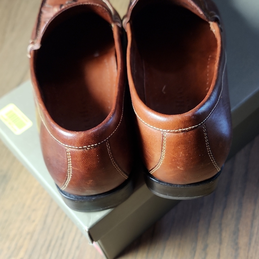 Cole Haan Tan Leather Women's Loafers - Picture 5 of 8